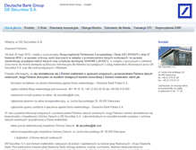 Tablet Screenshot of dbsecurities.pl